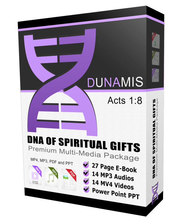 The DNA Of Spiritual Gifts Media Package DropCard