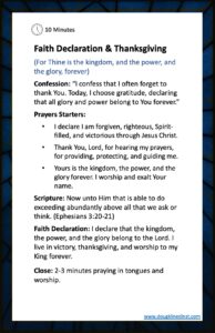 The Lords Prayer Guide
