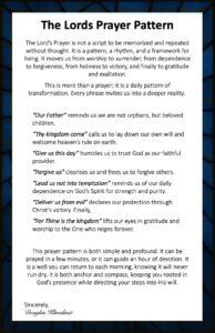 The Lords Prayer Guide
