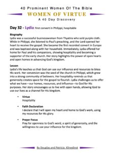 40 Women Of Virtue