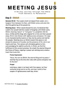 90 Day Journey Meeting Jesus Discovery