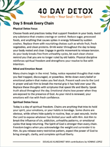40 Day Detox Journey