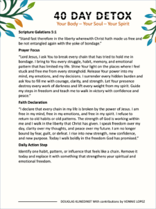 40 Day Detox Journey