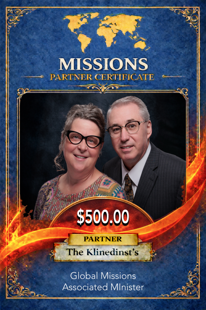 Monthly Missions $500 Partner
